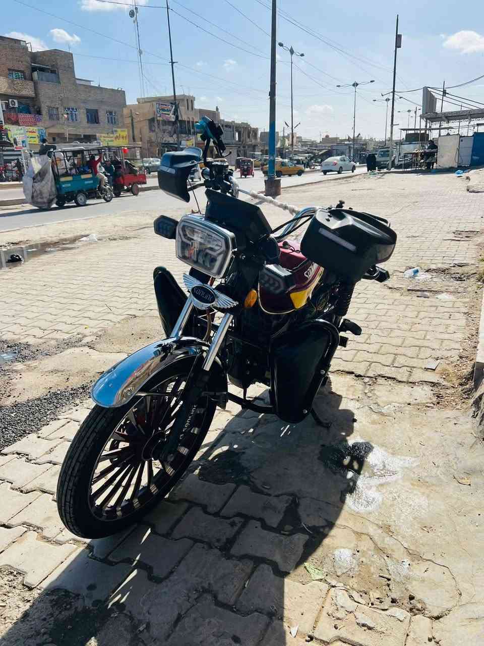 السلام عليكم دراجه سونك ايراني موديل 2025
دراجه نقص بس الكفر طاح مني دراجه رمبه نزلتهه 
مكاني بغداد مدينه الصدر سعر 700الف وبيهه مجال قليل 
مكينه مكفوله كفاله 
رقم الهاتف ***********
غير متوفر على الفيس
