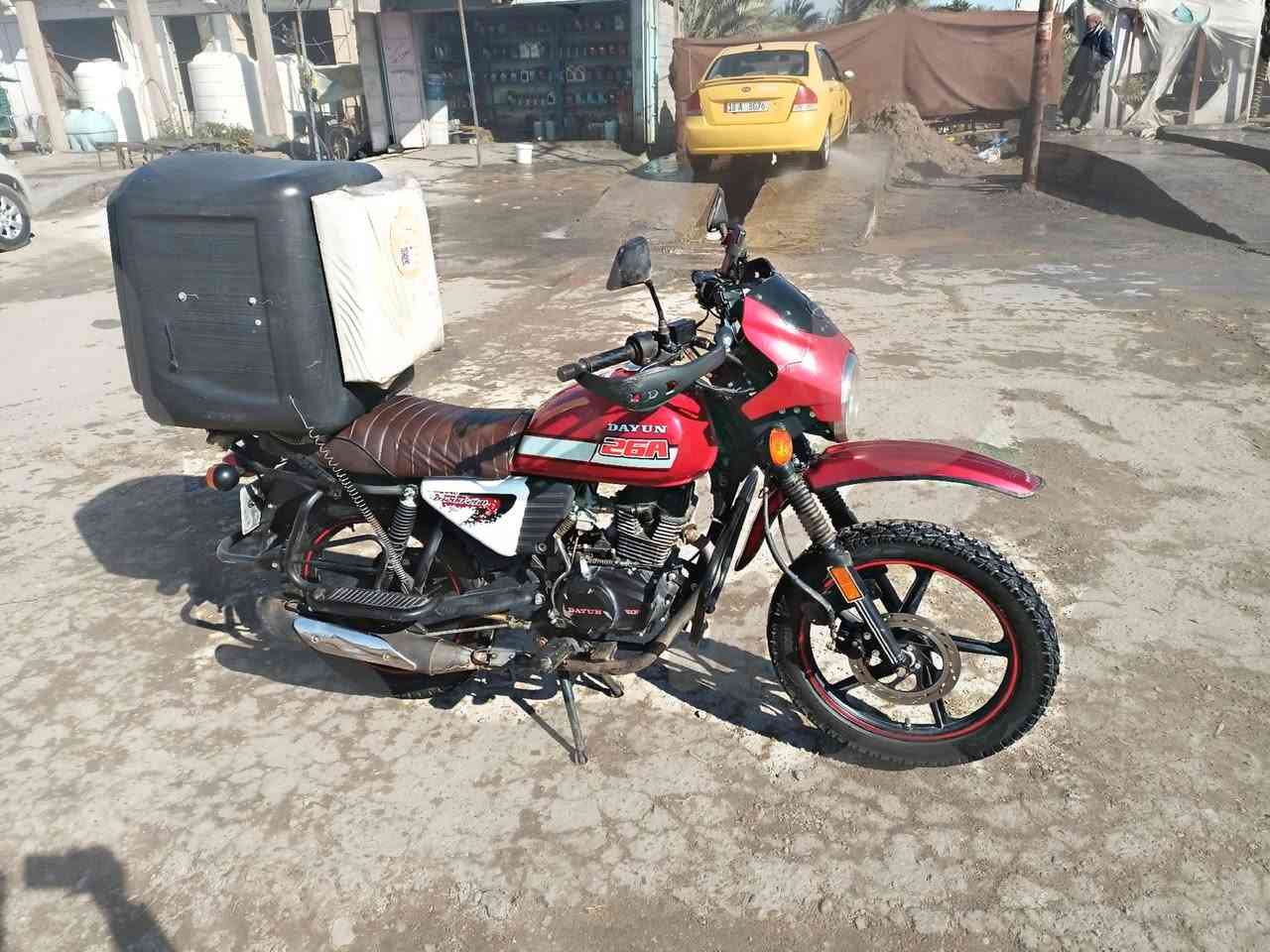 دايون 2023
مكفولة من كل شي ادامة و ايدي بيها اشد بس اصلي و دهن اللتر ب 10 اخلي الها باسمي الدراجة مغسولة وضامها ما اطلع بيها عندي دوام شاد الها  تايرات عراض فول رزانه وثبات هيه و الصندوك السعر خاص مكاني حلة مركز


**إذا كنت صاحب هذا الإعلان وتريد حذفه لأي سبب، رجاءا أرسل رسالة إلى الدعم الفني**