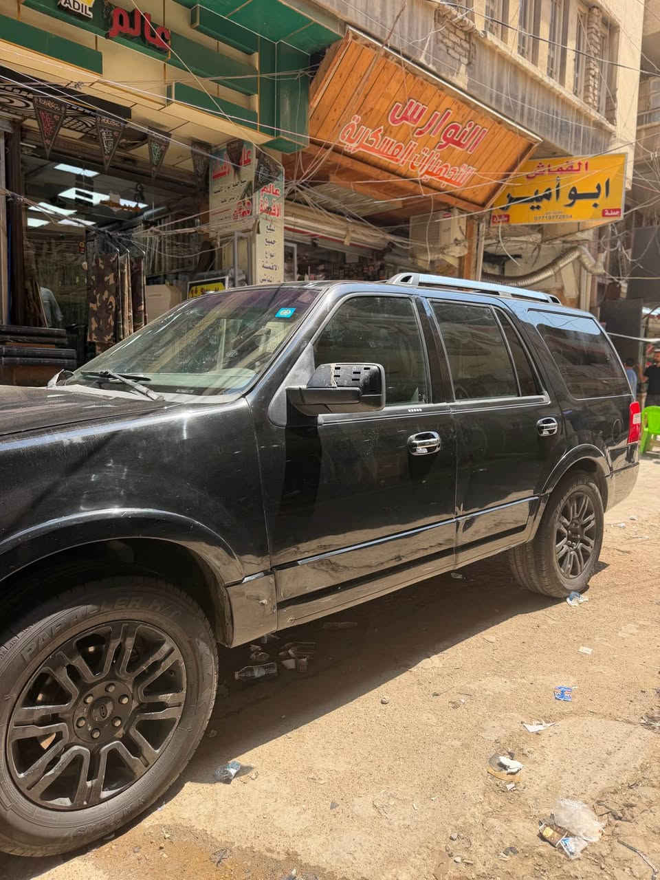 فورد اكسبدشن موديل ٢٠١٣ وارد أمريكي
حادث جاملغ وباب سايق بدون دواخل
مواصفات كشنات كلهن جلد وكهرباء وتبريد وتدفئه جنطه كهرباء سلايد روف شاشه جبيره كامره بلاد سياره مزوعه ومواصفات وجاهزة من كلشي تبريد مكينه حداديه تاير كهربائيات كله جديد 
نواقص السياره :اكو طبه صغير بالكير بالنمر الثانيه ودوسات السياره 
وملاحظه: بيها بارد هنا بالعراق جاملغ عكس السايق الخلفي وباب شويه بارد رقم جديد هزه جديد سنويه جديد بمعنى مال جناي ومصروف عليها السياره كلش هوايه 
سعر ١٢٥ وبيه مجال 
مكان السياره بغداد 
وعليها غرامه ١٤٠٠ ينزل من سعر الشراء 
٠٧٧٥٥٦٦٥٩٣ بغداد, العراق


**إذا كنت صاحب هذا الإعلان وتريد حذفه لأي سبب، رجاءا أرسل رسالة إلى الدعم الفني**