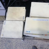 عندي 11 جهاز او ان يو epon على 5 القطعه وسكترات rf قطعتين ب 80 0772288...