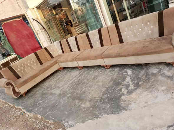 بيع... سريع .....سريع........110 الف 
معرض ابو عبدالله للاثاث المنزلي 🔥 من ديوان مستخدام خمس قطع عشر مقاعد العنوان تكريت الديوم مقابل مطعم المذاق بلقرب من اسواق الزوبعي للاستفسار خاص او اتصال *********** متوفر وتساب
