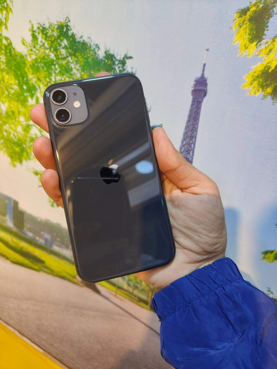 ايفون 11 كامرتين 
دبل سيم 
شرط الجهاز 128 كيكا
بطارية 90 
شرط انطي 
سعر 275 ةبي مجال


**إذا كنت صاحب هذا الإعلان وتريد حذفه لأي سبب، رجاءا أرسل رسالة إلى الدعم الفني**
