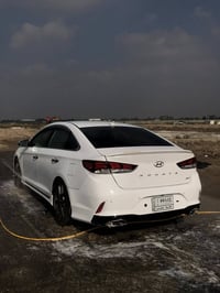 سوناتا 2018 للبيع وارد امريكي فول موصفات كلشي موجود  كشتات جلد تدفأه ت...