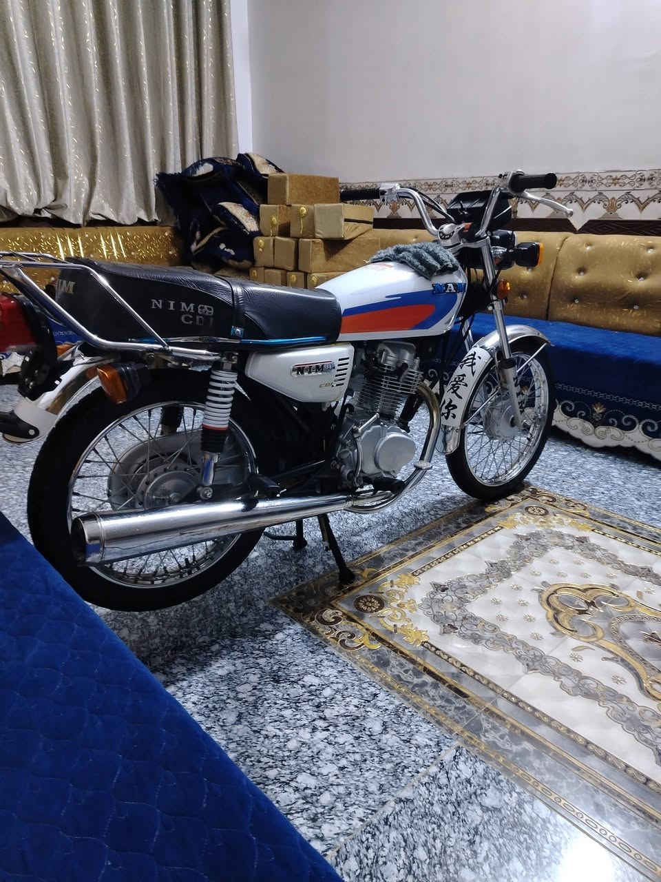 السلام عليكم  دراجة نامه امتياز موديل 25دراجه جديده بمعنه الكلام المكان بابل سده الهنديه السعر570وبيه مجال قليل ***********
