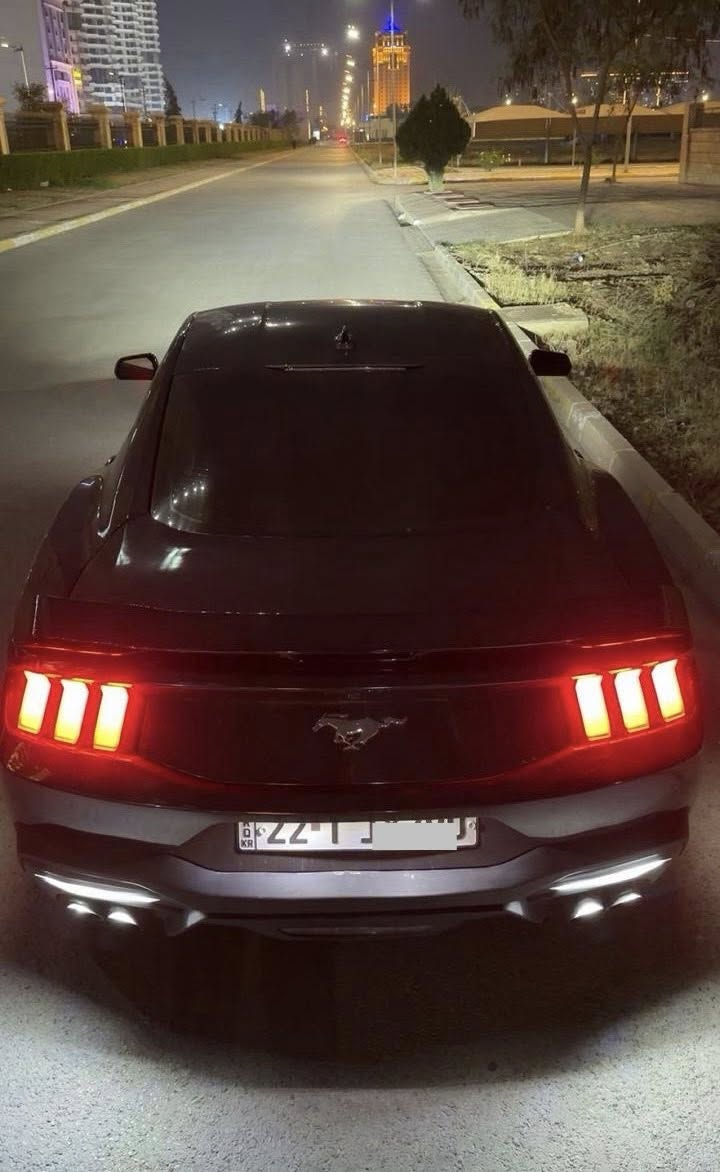FORD MUSTANG / 2024 / EcoBoost
(Active exhaust 4)
     ( 1FA6P8TH4R5111520 ) رقم الشاصي
                         (كتاب تضليل📌)
                           (مواصفات)
الكاميرا الخلفية
مستشعر وقوف
تدفئة المقاعد
مثبت السرعة
مرايا جانبية كهربائية
شاشة
مراقبة النقطة العميا
التحكم التلقائي في درجة الحرارة
نظام فرملة الطوارئ
2 وسادة هوائية
المصابيح الأمامية ليد
إنارة محيطية
أبل كاربلاي
التشغيل عن بعد
أندرويد أوتو
شاحن لاسلكي
الكانتارا
كشافات ضباب
ذاكرة المقعد
وضع القيادة
تحذير مغادرة المسار
نظام مانع السرقة
التحكم الإلكتروني في الثبات
تحذير من الاصطدام الأمامي
( بدون ايرباكات )
مكان السياره أربيل 
( اللوحة أربيل خصوصي )
(11,200) mi
 ***********
