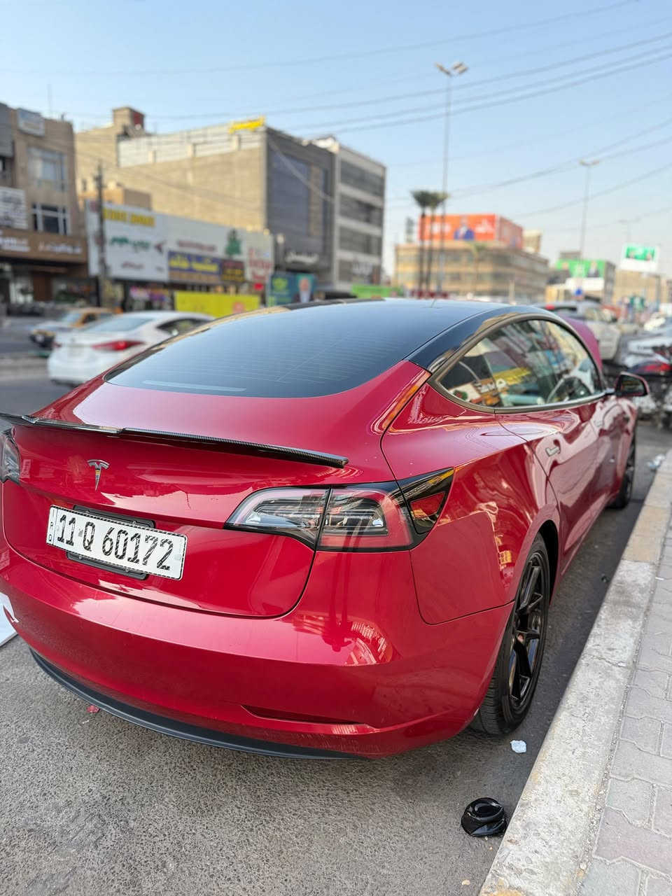 السلام عليكم
بيع او مراوس 
تسلا 3 موديل 2023  تك ماطور دفع خلفي 280 حصان ماشية 40 الف 
عليها هواي اضافات دواخل كاربون فايبر جناح خلفي فول موصفات 
شاحنه 32امبير ويها  معروفة موصفات التسلا 
حادث السياره الجاملغ والبنيد 
ايرباك استيرن فقط  
كامله بأسمي تحويل ثاني يوم 
مكان بغداد حي الجامعة 
***********
