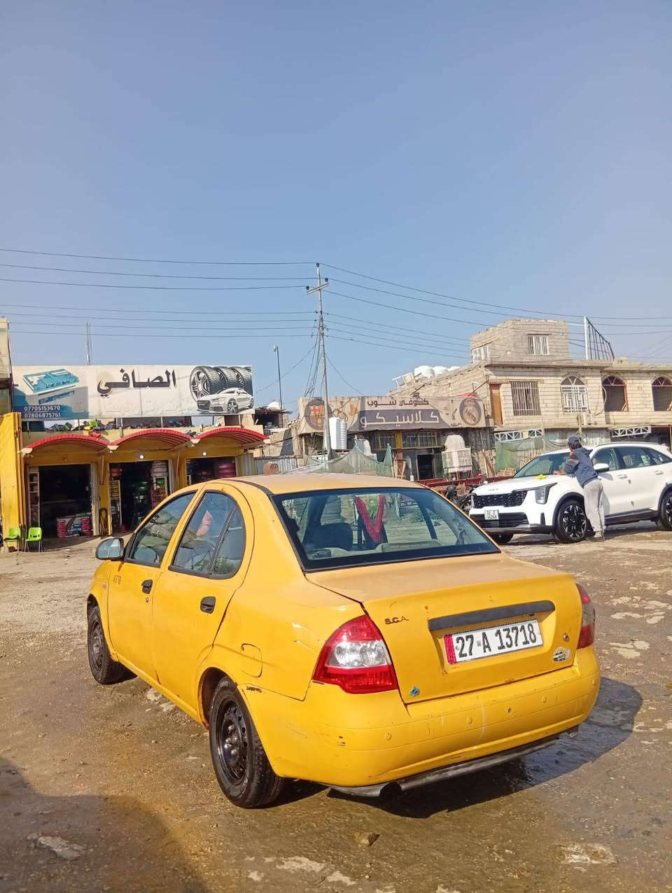 سلام عليكم طيبه مديل ١٦ محرك كير كفاله سياره بسمي.
رقم نكليزي. سياره جاهزه  سعر ٣٧ وبيها مجال لطيبين
  مكان سياره كربلاء  ***********
