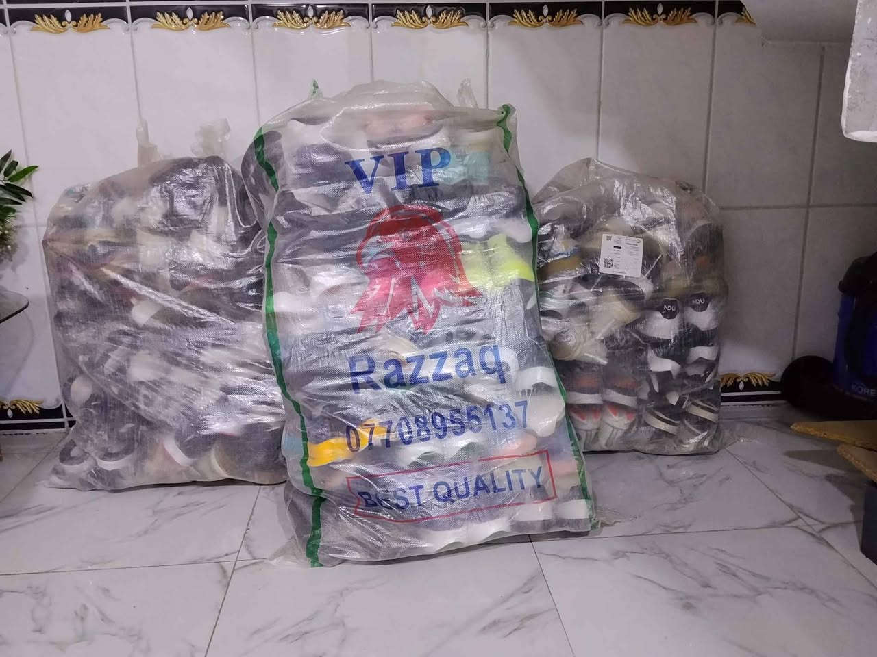 احذية بالة وجديد العدد 3 شوالات كل شوال يحتوي على 30 حذاء سعر الشوال 300 الف وبي مجال قليل البصرة, العراق


**إذا كنت صاحب هذا الإعلان وتريد حذفه لأي سبب، رجاءا أرسل رسالة إلى الدعم الفني**