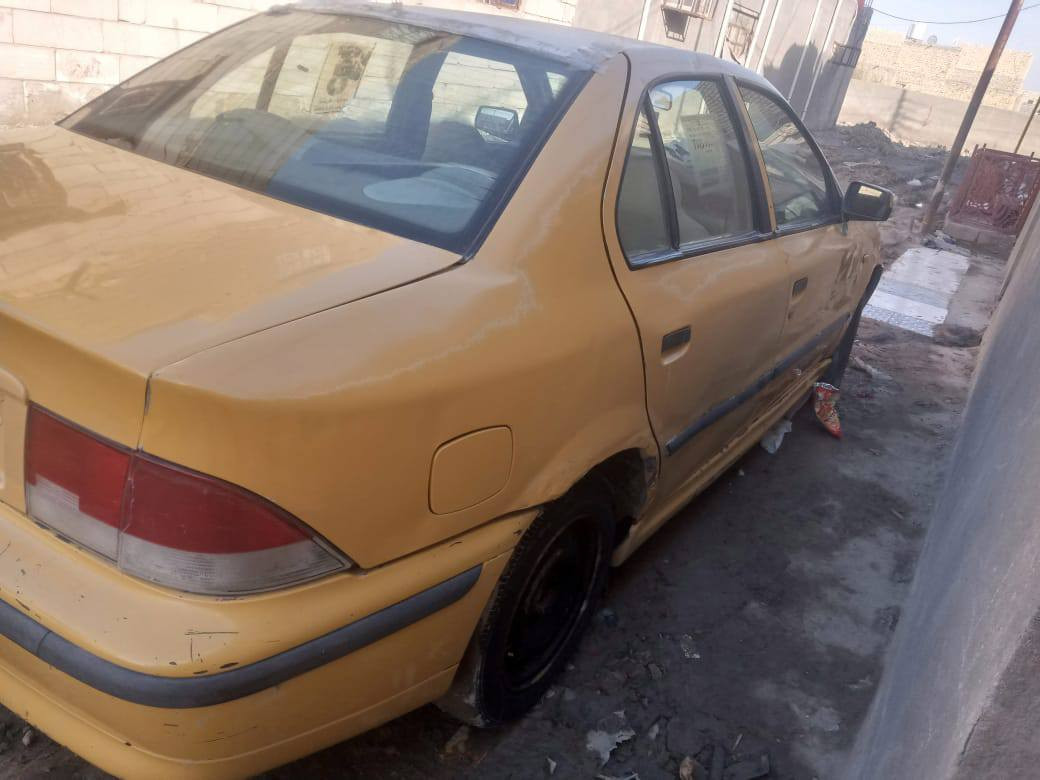 سمند مديل11سنويه 27مشروع واطني مكينه كير حداديه كهربايات بورمشط خيرمن الله رقمهه بصره الماني راعيهه يمي بل ناصريه تحويل يمته ماتريد البدي شوف العين هيئه عليه 3سنوات اوغرامات ماعرف اشكد عليهه ابيع بس تحويل سعرهه17اوبيهه مجال مامتواجد  عله نت اقره المنشور وابخدمتك مكاني ناصريه مركز***********تصل
