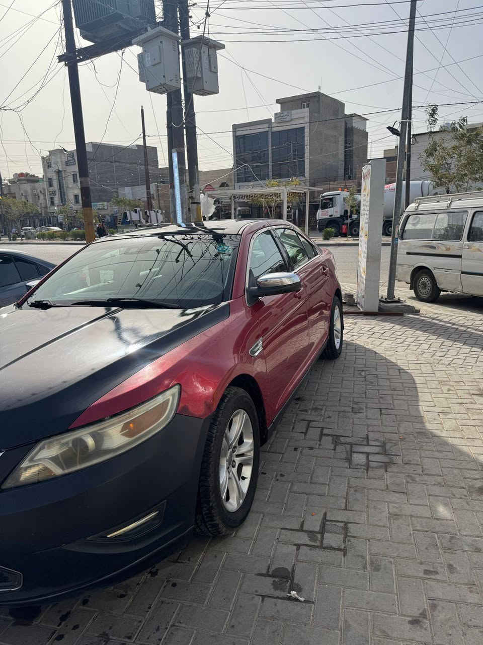 السَلٱمٌ عـَلـْيگمّ
سعر105ورقه
للاتصال ***********
فورد تورس 2012
 موصفات  Lemtd
محرك 6 سلندر  
حجم محرك 3500
 ضربته بابين السايق والوراها
 صبغ بس بابين ابيع احزام
كشنات امامي كهربايي
شفتات استيرن 
دواخل سياره جديده
دواخل صاج 
حساس  خلفي 
بصمة تشغيل
 تحكم استيرن
وثبيت سرعه 
مانع انزلاق 
 تبري تدفئة شغال
كير محرك جديد شرط
صدر امامي خلفي  ٦٠ %
تخم تايرات جديد
‏كهربائيات—كله شغال -
شرط سياره جاهزه 
تحويل مباشر
سياره مابي نواقص بدون مصرف 
رقم بغداد إنكليزي 
شرط تحويل او غرامه 
تحويل مباشر 
عنوان بغداد حي جهاد  اتصل بصاحب الرقم مكلف بالنشر
