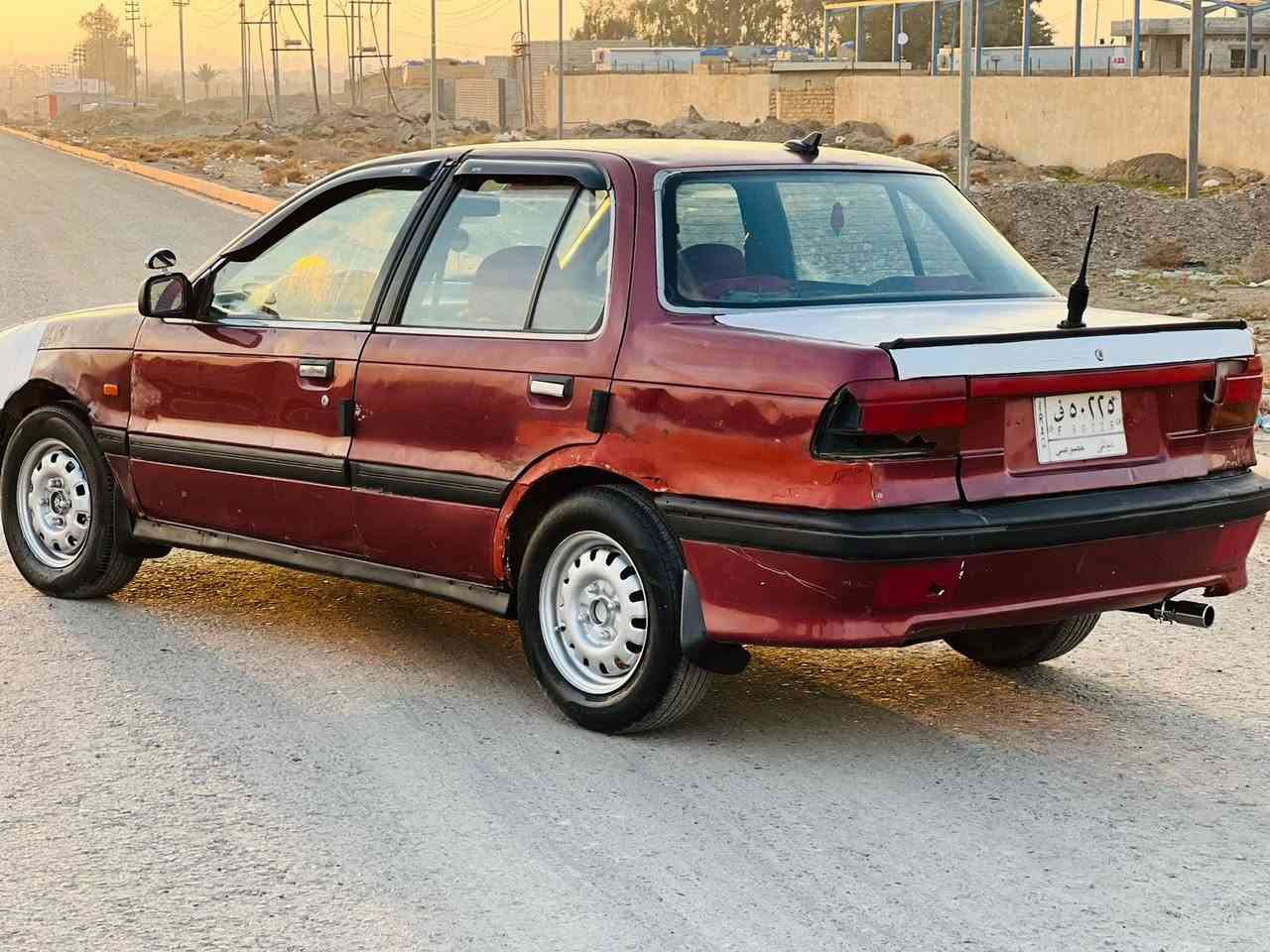 للبيع لنسر
او مراوس حسب القناعه
موديل 90 
رقم ديالي الماني 
محرك براتون المرغوب
صدر جديد تايرات جديده
مكان السياره تكريت 
السعر 18 وبيه مجال
***********
