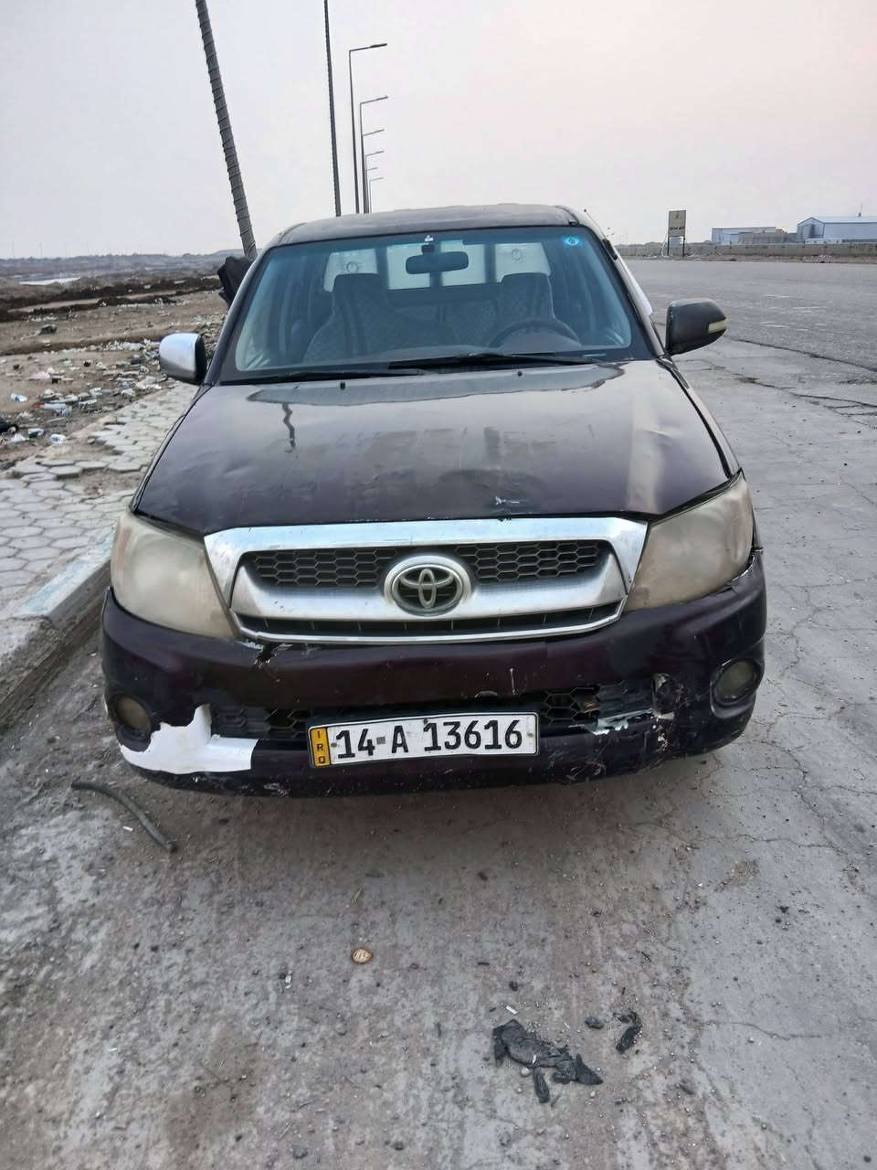 السلام عليكم متاح بيك اب  تيوتا موديل ٢٠٠٦   باقي التفاصيل اتصل ع رقم.  ***********
