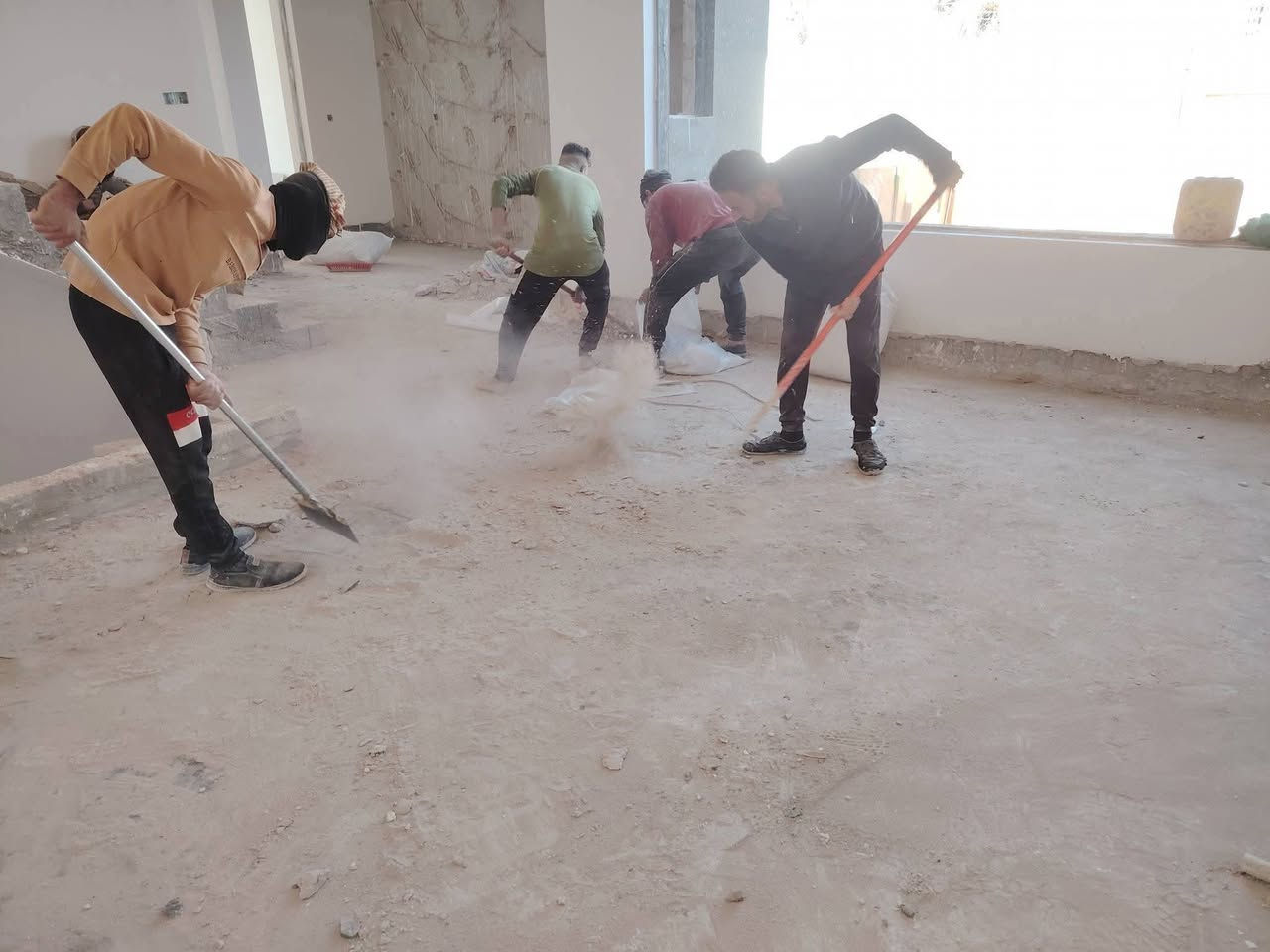 سلام عليكم  /  يوجد كادر عمل جاهز /  تصعيد مواد /  تنضيف بيوت /  تفليش /  تكشيط /  دفن نهري /  شقلنه ليل ونهار /  ومعداتنه جاهزه  ومالك دخل بكلشي تأخذ شقل جاهز مني سلمني شقل وتأخذ شقل جاهز / ماعليك بس تصال على رقم /// ***********
