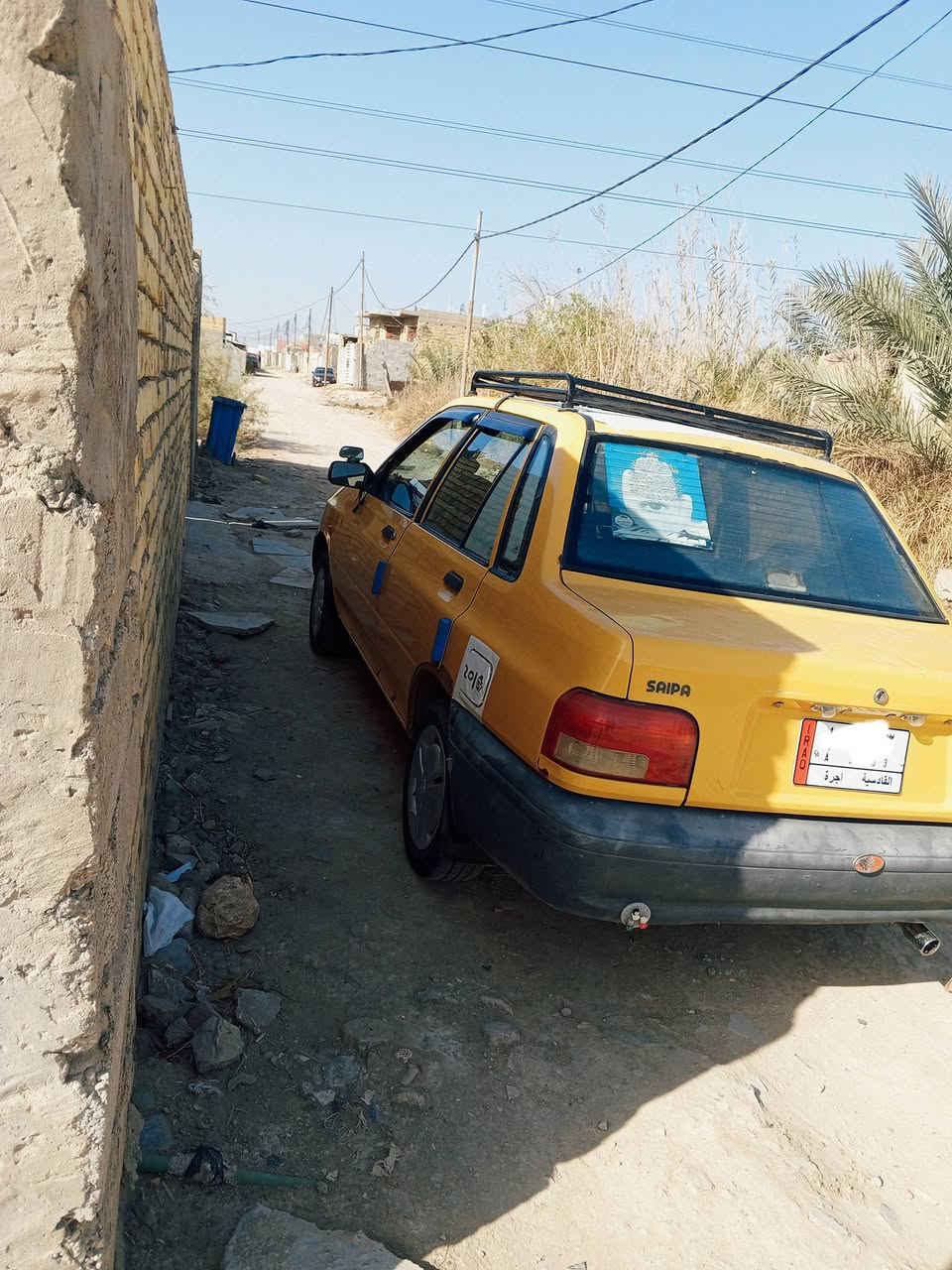 سلام عليكم  سايبه للبيع موديل  13رقم قادسيه  سياره كفاله  مكفوله من ضربه  وتبديل  وصبغ تخم تاير  حداديه جديده تبريد ثلج🥶 سنويه 28مصفره هيه وغرامه مكان ديوانيه قضاء سومر الاستفسار على هاذ الرقم
(***********)(***********)
