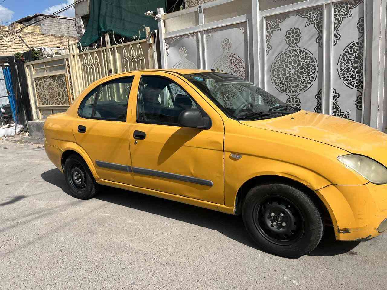 طيبة تكسي موديل ١٦ رقم بغداد بيها جاملغ خلفي مبدل السعر ٣٧ وبيها مجال ***********
