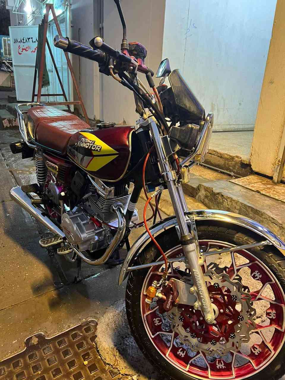 اخون دراجه نامو برو مديل 25 اخو زيرو بصمات كرتات بلاديه جديده 5 كير نكرة سلف بيع مستعجل مكان الدور السعر 700 وبي مجال قليل ***********
