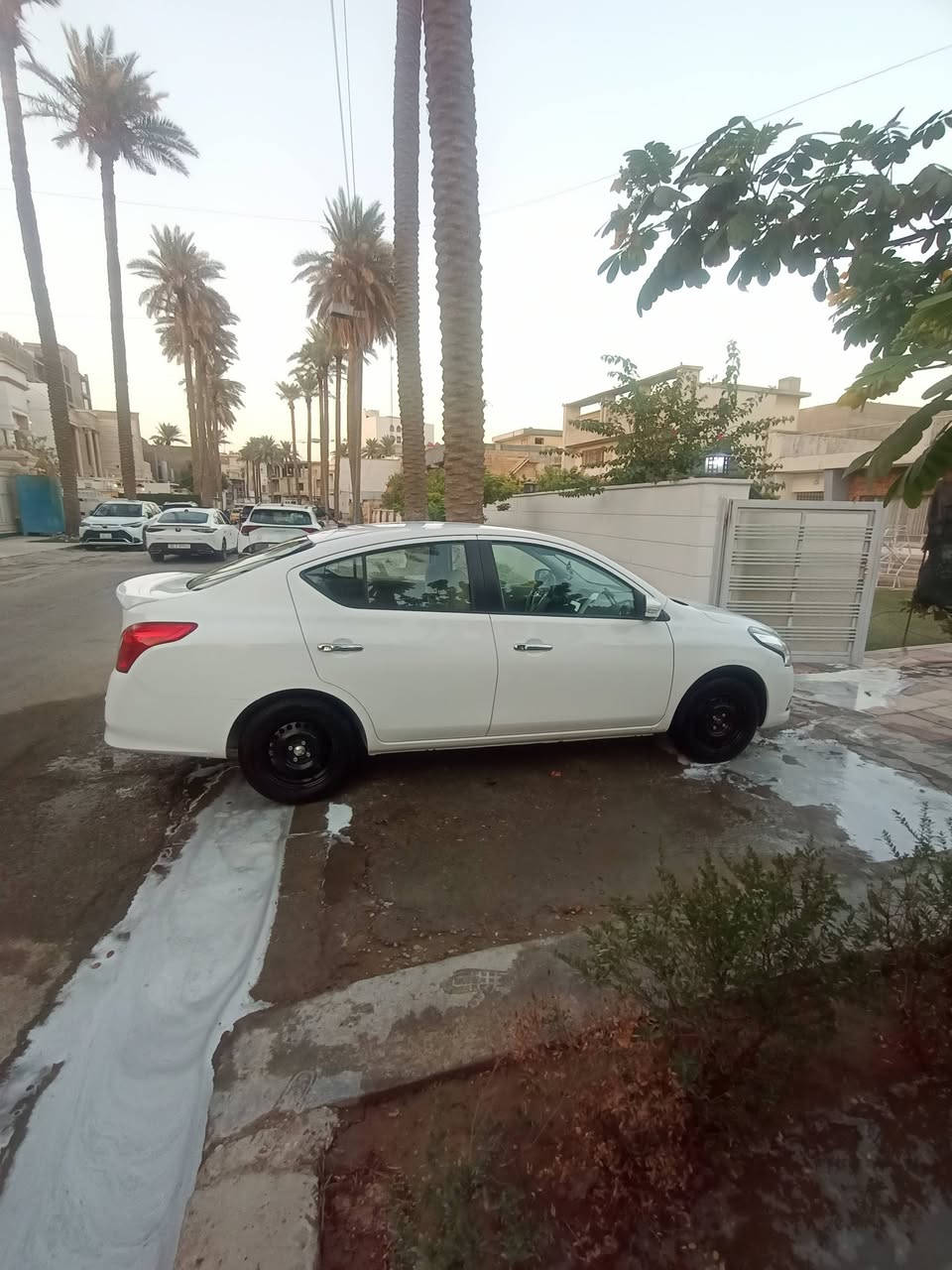 نيسان سني 2025 مصري 
ماشيه 60,000 الف 
بيها تكحيل بالجاملغ الأمامي جهة السايق 
رقم اربيل بأسمي 
سعرها 118 
مكانها الدورة 
***********
