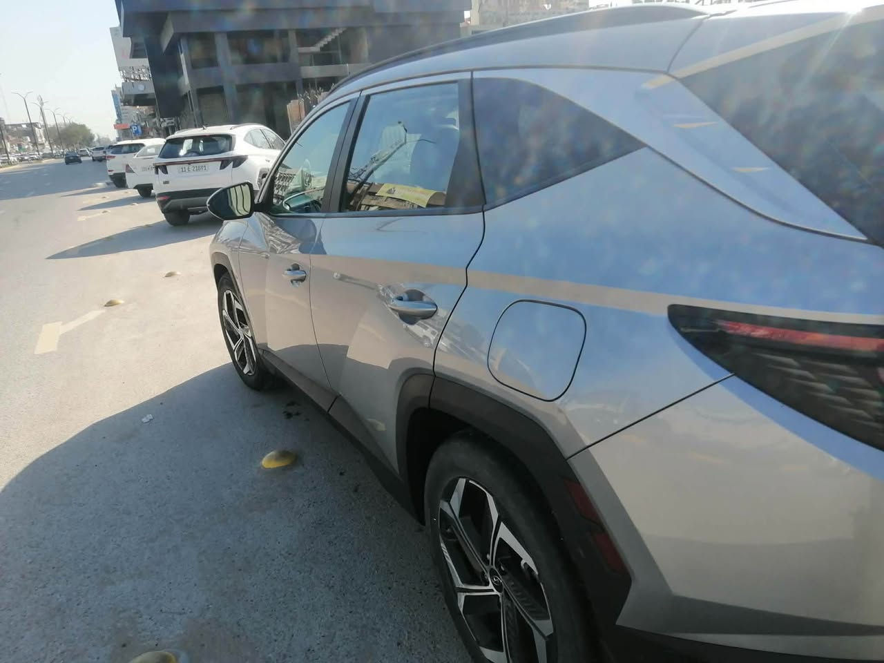 توسان موديل ٢٢لمتدد فول للأخير وارد أمريكي 
ضرره قبق جنطه بدون ايرباك 
رقم بابل 
لون سلفر 
بصمه جلد فتحه تدفئة جلد 
تبريد حصان وسطي محرك ٢٠٠٠و ٢٢
رقمي *********** حلة, بابل
