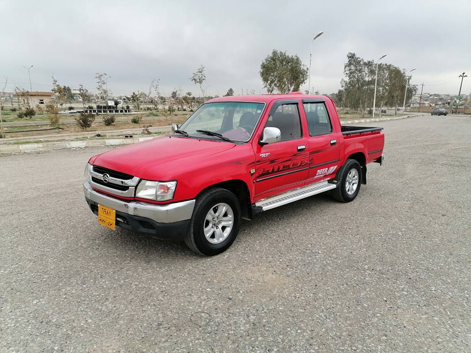 پیکاب دیر بۆفرۆشتن مۆدیل 2009 ناو سور شركة مؤهنت ٣بانك گیر مەکینەی  بەشەرت بی سەرف بی بخار رەقەم سلیمانی تحویل غرامە بەشەرت چوار جام کارابایی قفڵ مەرکەزی پاوەر ئاوینە کارابایی دەشبول مەرزییە لايت زينون چوار تایی تازەی لە ژیرە کارابایی  تاخم پیش به شرت تەقەو ڕەقەی  بەشەرت ماڵ دۆستا دینار مصرفی تیا نیە ناونیشان كركوك رەحیماوە *********** //*********** كركوك, العراق
