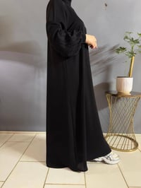 عبايه جرجيت • كويتي • مقاس ٥٢-١٠٠