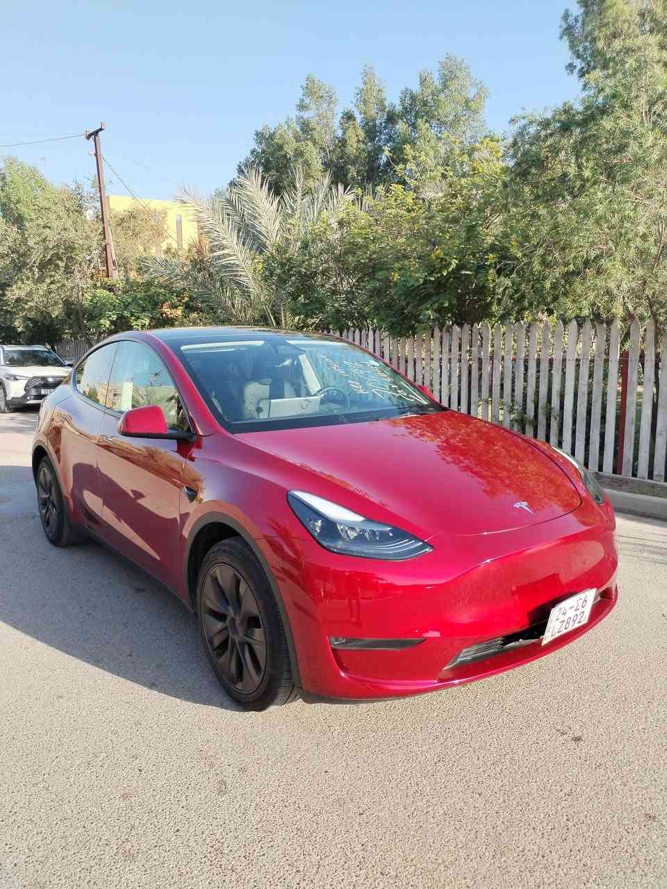تسلا Y فئة لونك رينج 2025 للبيع
دخول جديد
 بسعر 22500$ 
السياره اون لاين عربي
بدون ايرباك

فول مواصفات معروفه مواصفات التسلا 1/1

حادث خفيف جدا قبق صندوك ماشيه 5 الف  

وياها شاحنه ٣٢ امبير رقم كاتي

للاستفسار 
بيع فقط 

***********
