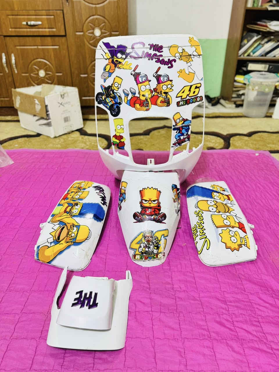 كفرات مسطره وكشن ٤
مكفولات من الكسر وكلشي 

توصيل موجود 

للاستفسار 

***********
