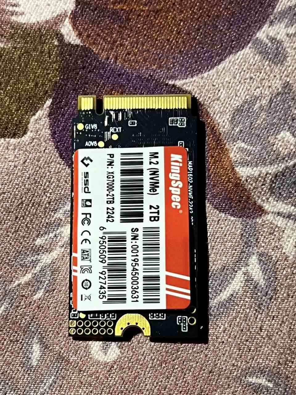 متوفر جديد لوك ماركة كينك سبيس حجم 2TB سرعة 7400 
سعر ٢٢٥ الف مع التوصيل


**إذا كنت صاحب هذا الإعلان وتريد حذفه لأي سبب، رجاءا أرسل رسالة إلى الدعم الفني**