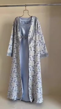 قفطان نسائي • حرير مغربي • مقاسات L/XL/XXL