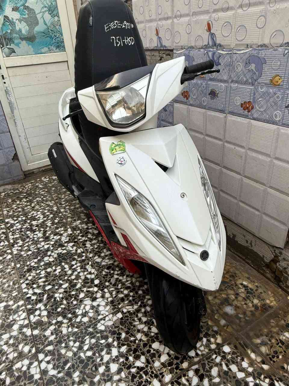 دراجه جيتي ار صار شهر من نازله من رمبه أوراق كامله دراجه مطالع بيه بس غسل وطابكه امانت الله السعر مليون و300 مكاني بغداد البلديات ***********
