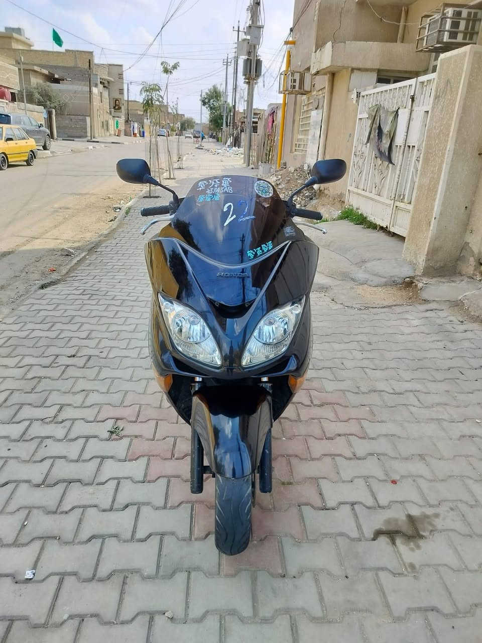 السلام عليكم  فؤرزه 8/0 دراجه 6كير3تحويلات    مكينه كلجات جؤيتر فؤل شلعه ؤمعدل صارؤخ طستهه ناعمه  كهربايات كيجات كلهه شغال  استاند حساس دراجه بدؤن اي نقص سعرهه 1200وبيها مجال بسيط  مكاني بغداد شراي اتصل علرقم ؤتدلل ***********
