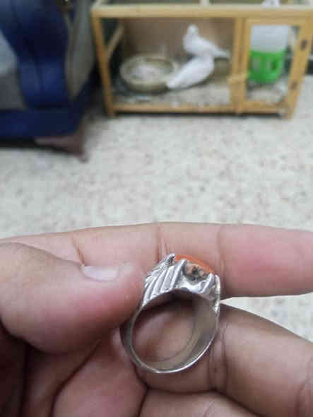 مرجان تونسي قديم  حجر طبيعي  
صياغه يدويه صلاح بنبع 
قياس الخاتم 23
***********
الامين الثانيه قرب النظاميه 
السعر 80 الف قفل واني خادم اكو توصيل  لكل المحافظات
