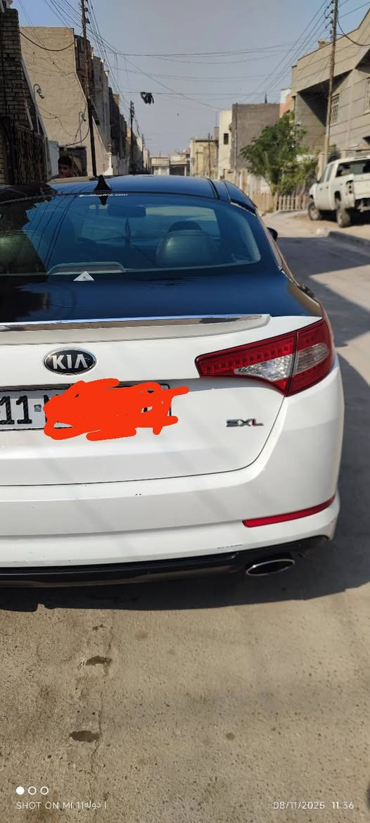 السلام عليكم اوبتما 2013 امريكي SXL  فول مواصفات محرك 2000 تيربو صور الحادث بالمنشور سعرها 90 وبيها مجال *********** مكاني بغداد البلديات
