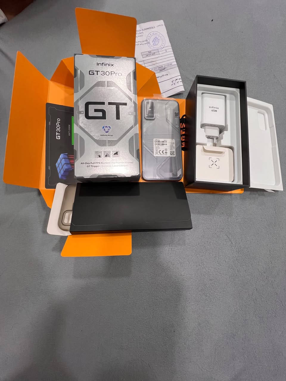 انفنكس GT30pro
جديد سبوع صارله من نفتح من الكارتون كامل ملحقات
المكان البصرة ابو الخصيب الوسطي
السعر 400 و بي مجال للجيه 
التواصل واتساب و شريحه 
***********
