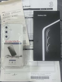 مبايل جديد Galaxy S26 بالكارتون ذاكره 256Gشريحتين  ..للشراء والتواصلعل...