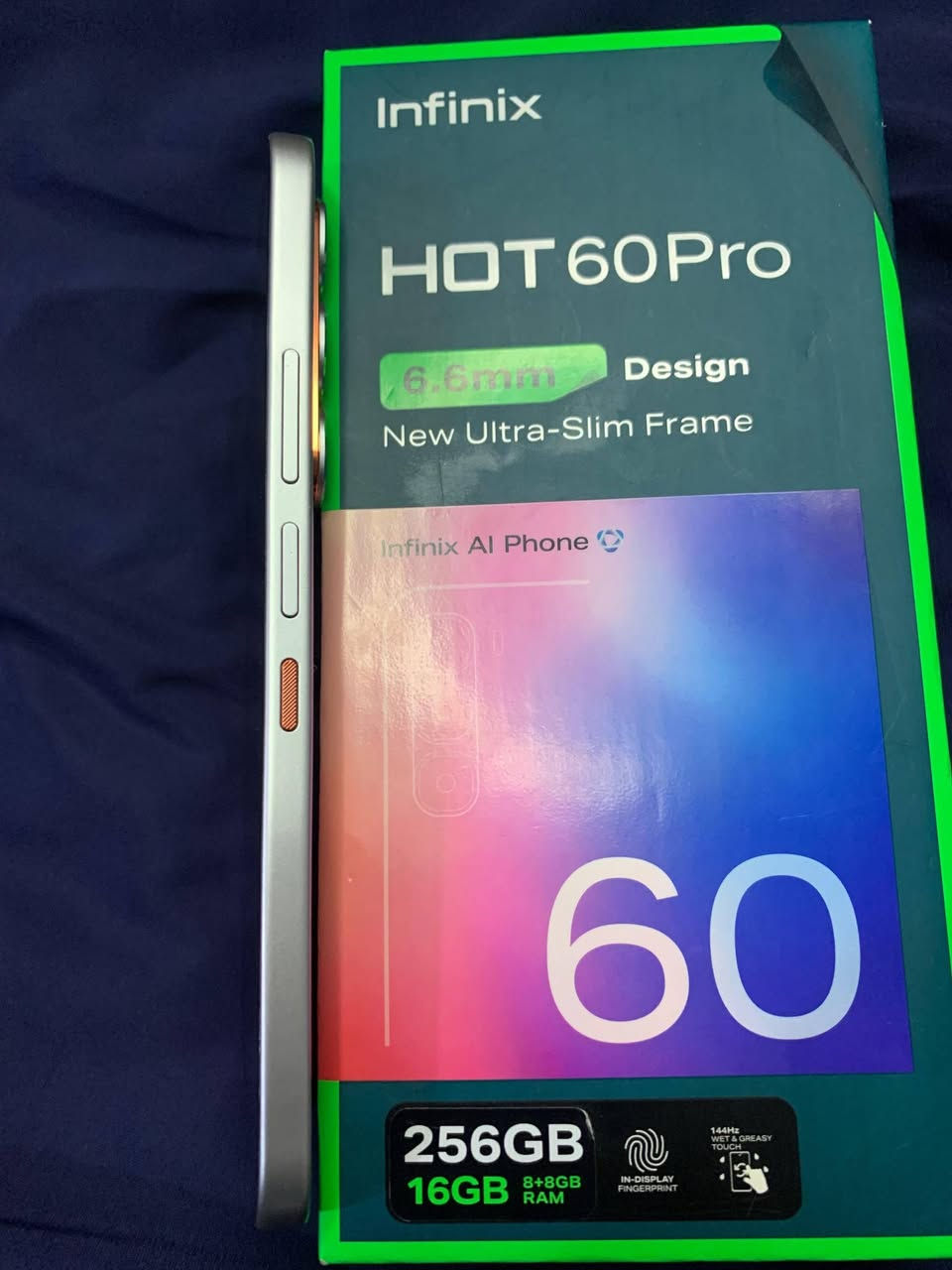 انفنكس هوت 60 برو
جهاز سبوع مستخدم فقط شخط مابي
ذاكرة 256 لمعالج G200
60 فريم ببجي
يدعم ذكاء الصطناعي
كامل ملحقات 
باكيته شاحنه كيبل 
نظافة عاليه جدا 
السعر 190الف قفل او مراوس بايفون 11 فمأ فوق 
واتساب ***********

#اسبوع #مستخدم #انفنكس #للبيع

