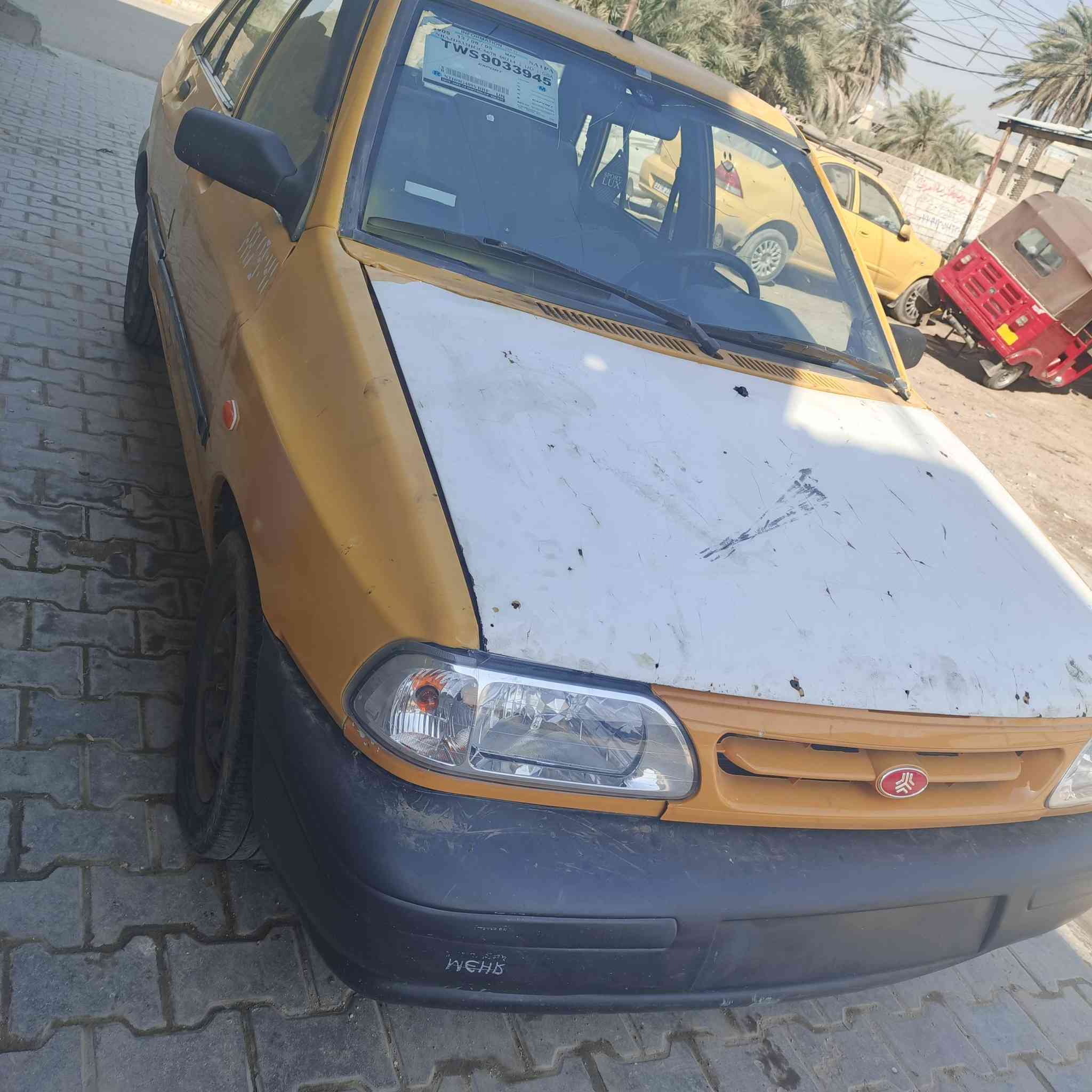 السلام عليكم سيبا ٢٠١١ مكينه بيهه خيط بخار كير جديد صدرهه جديد كهربيات كلهه شغاله تيرات شبيهه واحد مكسور سنويه ضايعه وبيهه تفاصيل صحبهه بغداد ومندله ابيع كوم حديد اتكفل سرقه وعشائر سعر ١٢ ورقه وبيهه مجال حك جيه أو مراوس حسب القناعه ***********
