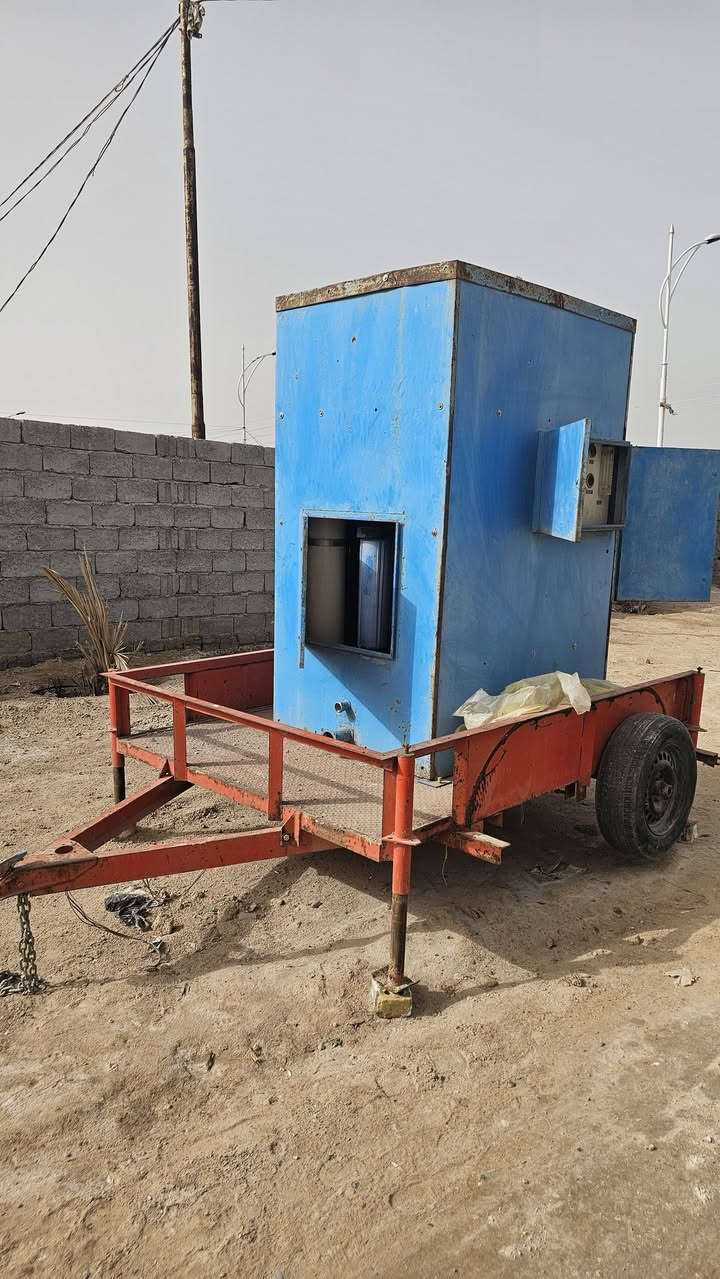 تصفيه او محطة مياه ارو للبيع مع عربانه تصفيه امريكيه قديمة متروكه صار  اله ثلاث سنوات
تصفيه او محطة مياه ارو للبيع مع عربانه تصفيه امريكيه قديمة متروكه صار  اله ثلاث سنوات من يرغب بالشراء الاتصال على هذا الرقم*********** السعر مليون دينار عراقي
