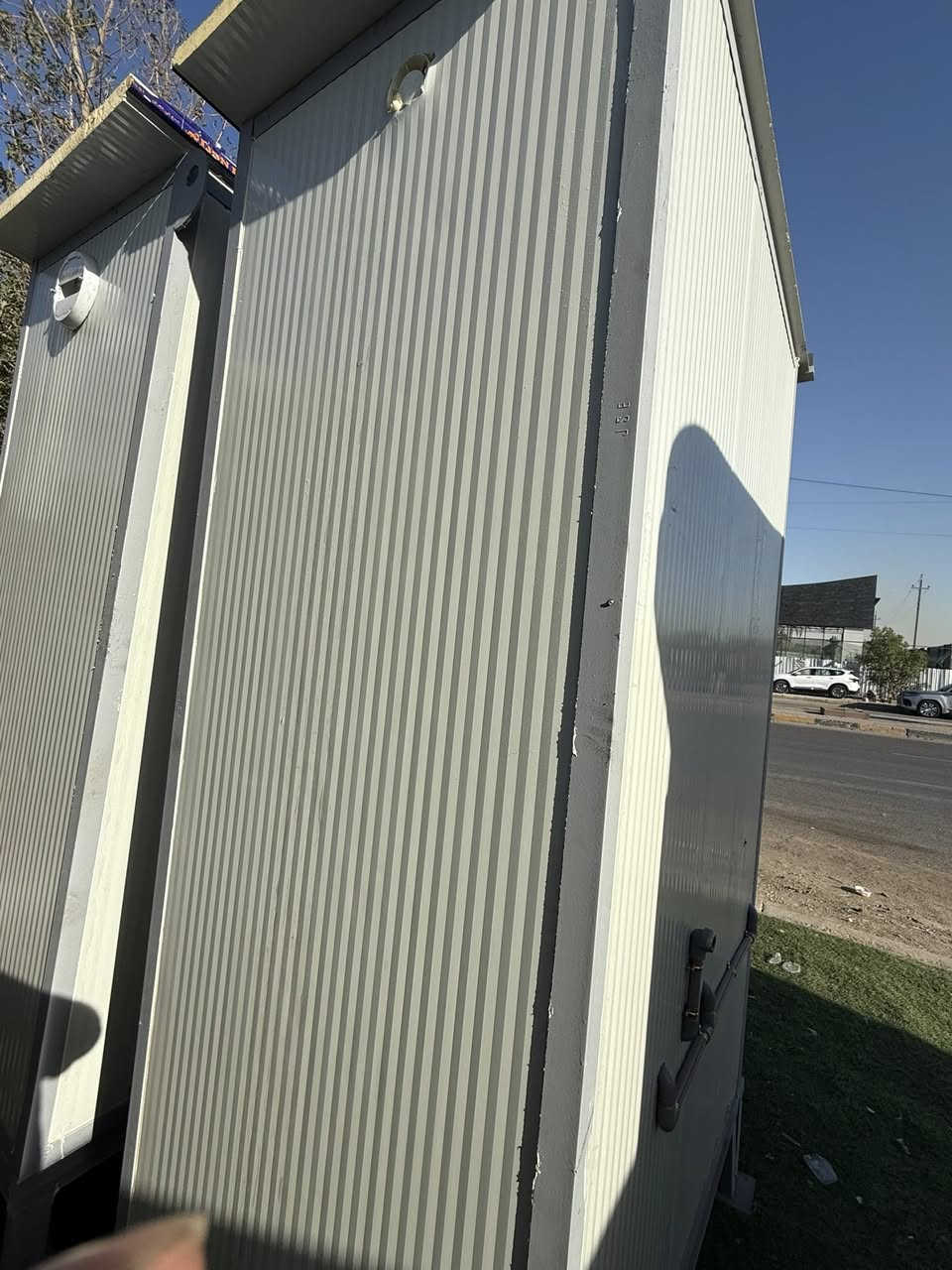 تواليت وحمام سندويج جديد 
طول 1.5 متر 
عرض 1 متر 
العنوان بغداد باب الشيخ 
الاستفسار ***********
