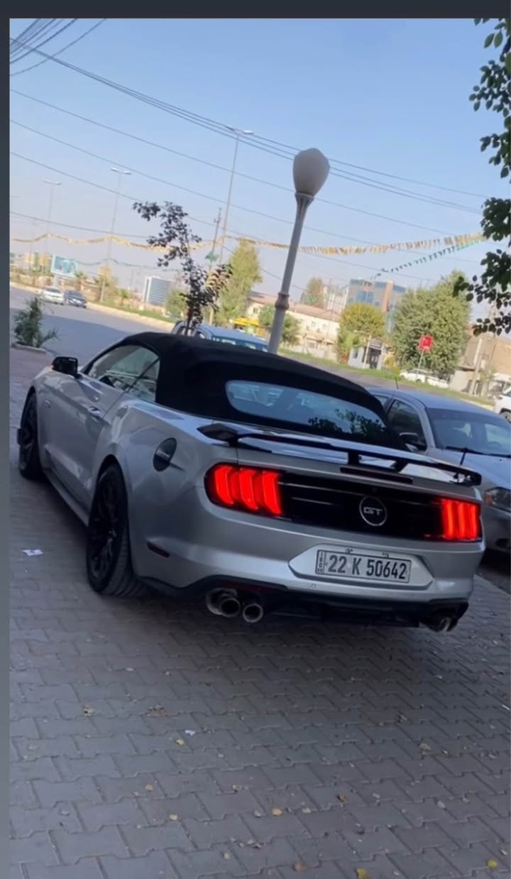 فورد موستنك 2018 كشف  GT  
 8 سلندر فول مواصفات  
✅ السعر 179 ورقه
ماشيه 44 الف رقم اربيل كلشي جديد لوحات و سنويه و هزه و بيئه و فحص براد كلهن بتاريخ هذا الشهر
صدر وتايرات ووياله و باتري كله جديد
حادث امريكا صبغ بنيد و بلعراق صار بيها جاملغ خلفي بدون دواخل حادثها خفيف 
السياره مكانها بغداد الاعظميه *********** بغداد, العراق
