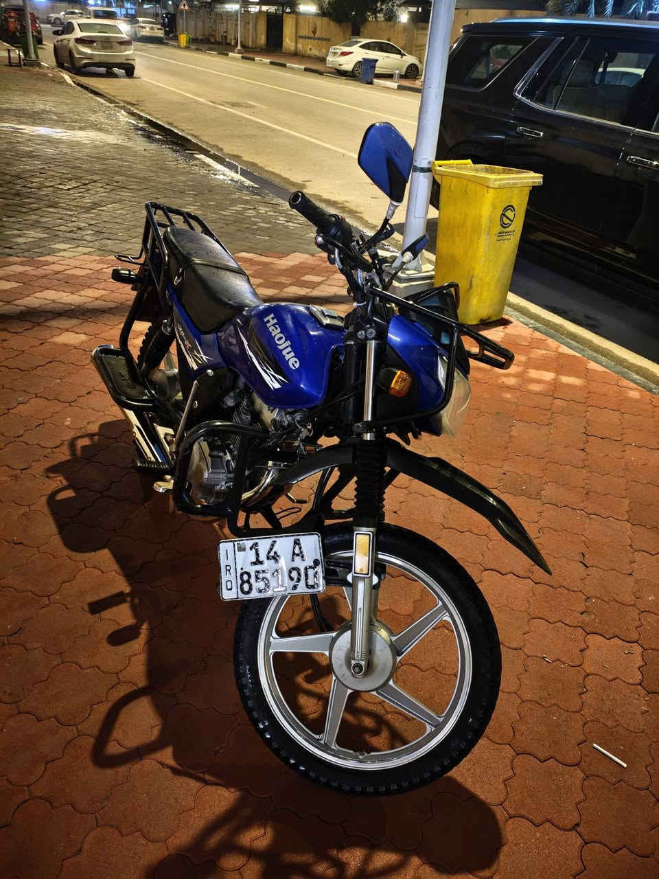 السلام عليكم
دراجه هاوجي للبيع في البصره 
رقم وسنويه باسمي 
سعرها مليون وثمان مائه الف 
رقمي ***********
