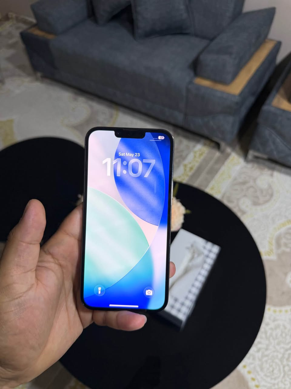 iphone 13 pro max ئاڵتون 
256 gb
1 sim w esim
patrry 100 
لۆک لۆکە مۆبایلەکە هەوا نادات تەنها ئەپڵ پارتە بە زەمانی ١٠ رۆژ هەوا و کۆمپیتەر ٤٤٥ دۆلار کۆتاییەتی تکایە
*********** دار بنديهكان, السليمانية
