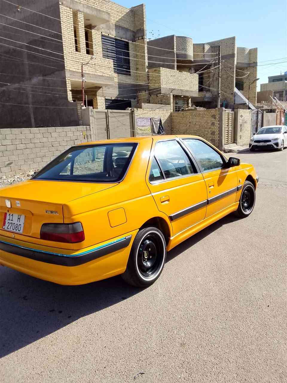 سلام عليكم بيجو بارص 2018 كفاله عامه مصفره هيئه وغرامات رقم انكليزي سنويه 2028 صدر جديد دوشمه جديده عنوان بغداد *********** 58
