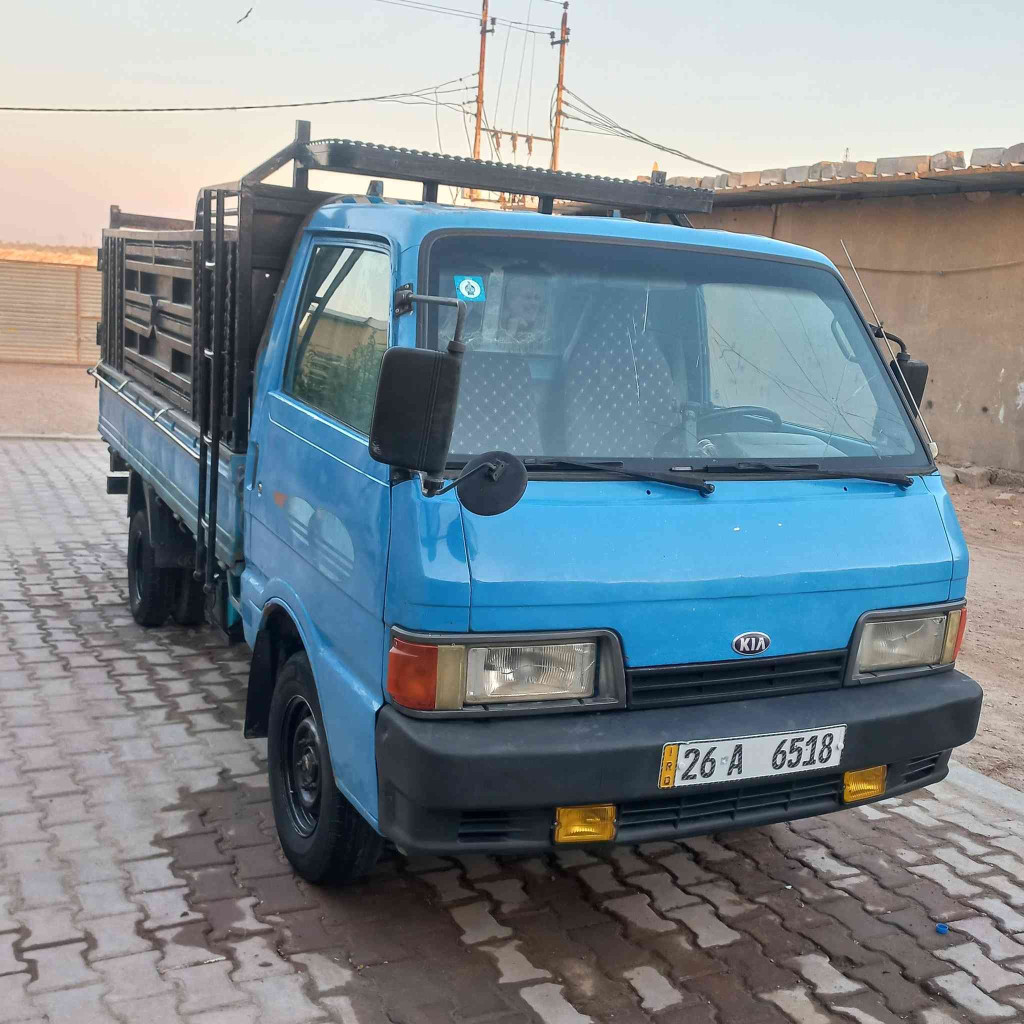 🚗 كيا 1994 تك 8 جنكال للبيـــــع 🚗
✅ رقم صلاح الدين - رقم جديد
✅ بأسمي السيارة  - تحويل فوري _سنوية 2029
✅ مكفولة مكينة گير حدادية شاصي سيارة خير من الله جاهزه 
✅ صبغ جماليه احزام قمارة فقط - بدون دواخل

السعر: 53 ورقة قابل للتفاوض
المكان: بغداد - التاجي

للإستفسار ***********
اتصال + واتساب
