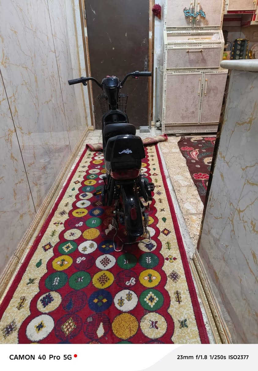 سلام عليكم دراجه شحن للبيع الدراجه نضيفه ٣ سرع مديل ٢٤ حجم ١٤ بيه نضام من شغله دوس ابريك يله تمشي كهربأيات شغاله هورن السعر 270 وبيه مجال الرقم *********** اتصل وبيك خير ودلل
