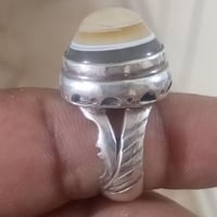 جزع بقري • صياغه يدويه • ثقيله