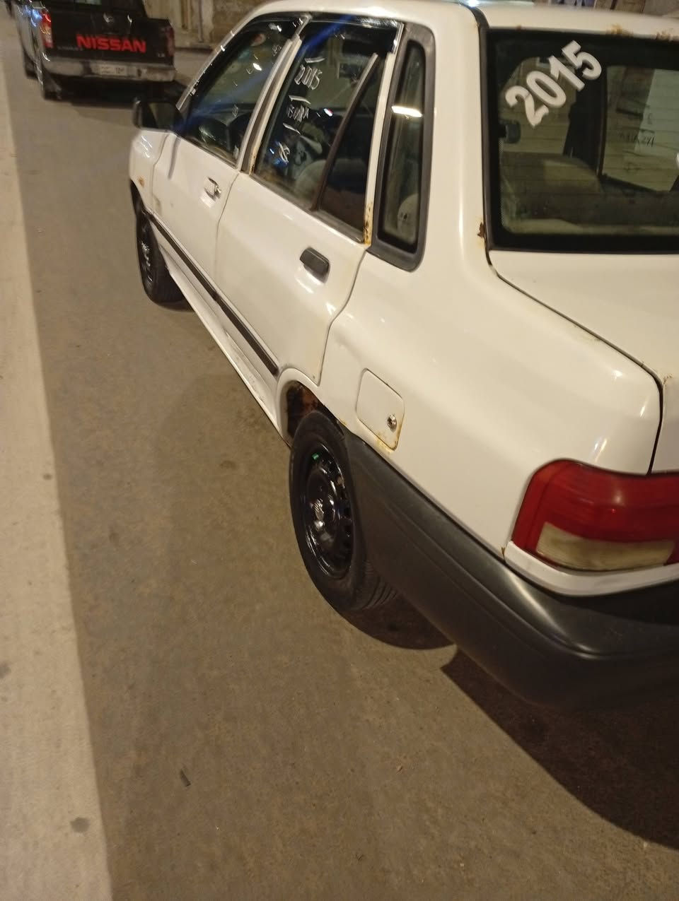 السلام عليكم سايبه موديل 15 بصره مكينه تبخر كير مابي شي مشط كايم تخم تاير جديد السعر 25 حي الحسين ولاين  ***********
