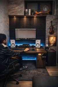 تم افتتاح استوديو ( التراث ) هندسة صوتية احترافية يوجد توزيع + تلحين ا...