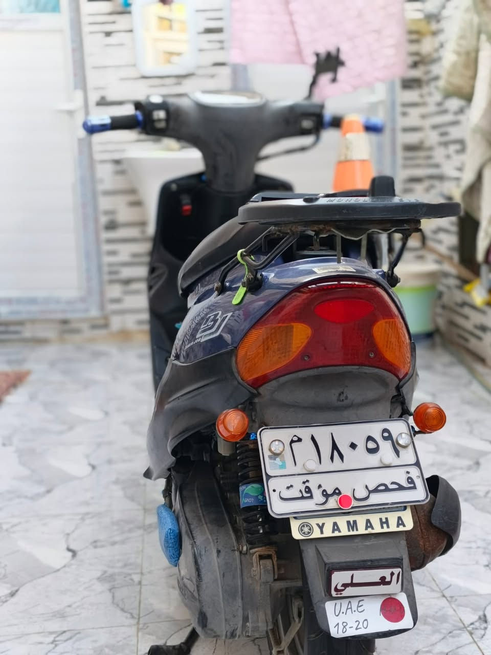 سلام عليكم 
دراجه بيجي 9 زروف جديده مال جناي للياخذه للبيع 
ه/***********
