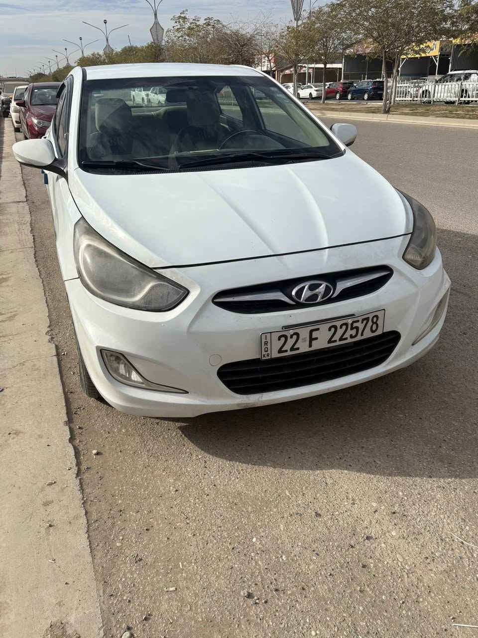 هونداي اكسنت موديل 2012 محرك 16  الضرر مرفق مع الصور محرك كير تبريد شرط بدون عيب سنويه باسمي بطاقة بانزين بيه مكان كركوك طريق بغداد. رقم *********** سعر 85بي مجال
