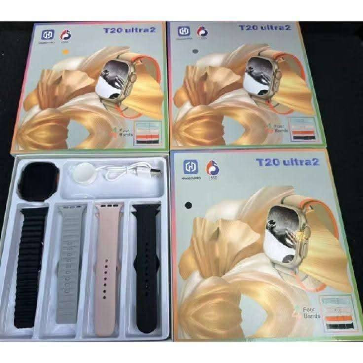 smart watch t20 ultra2 
ساعة T20 Ultra2 – الأناقة والتكنولوجيا في معصمك!

استمتع بأحدث التقنيات مع T20 Ultra2، الساعة الذكية التي تجمع بين الأداء القوي والتصميم العصري.

✅ 4 أحزمة متنوعة لتناسب جميع الأذواق
✅ شاشة عالية الوضوح لعرض واضح وسلس
✅ مراقبة صحية متكاملة: معدل ضربات القلب، ضغط الدم، تتبع النوم والمزيد
✅   – مثالية للحياة اليومية والأنشطة الرياضية
✅ بطارية تدوم طويلاً لأداء مستمر دون انقطاع
✅ اتصال ذكي عبر البلوتوث مع إشعارات ومكالمات مباشرة

T20 Ultra2 – ساعة ذكية لكل لحظة في يومك

Prix 2500


**إذا كنت صاحب هذا الإعلان وتريد حذفه لأي سبب، رجاءا أرسل رسالة إلى الدعم الفني**